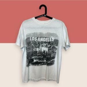 🏙️ LOS ANGELES VINTAGE CITY SCAPE T-SHIRT MEDIUM